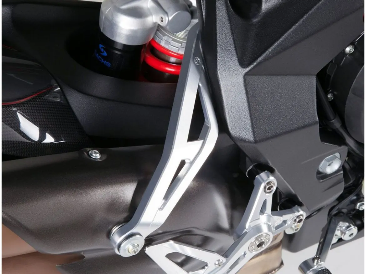 STAFFA SUPPORTO SILENZIATORI ALLUMINIO MOTOCORSE MV AGUSTA BRUTALE 800 RR PIRELLI 2018-19
