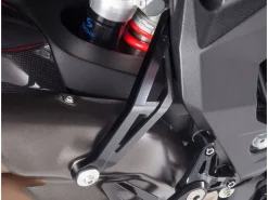 STAFFA SUPPORTO SILENZIATORI ALLUMINIO MOTOCORSE MV AGUSTA DRAGSTER 800 RR EURO4 2017-18