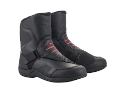 STIVALI MOTO IMPERMEABILI RIDGE V2 ALPINESTARS NERO / ROSSO