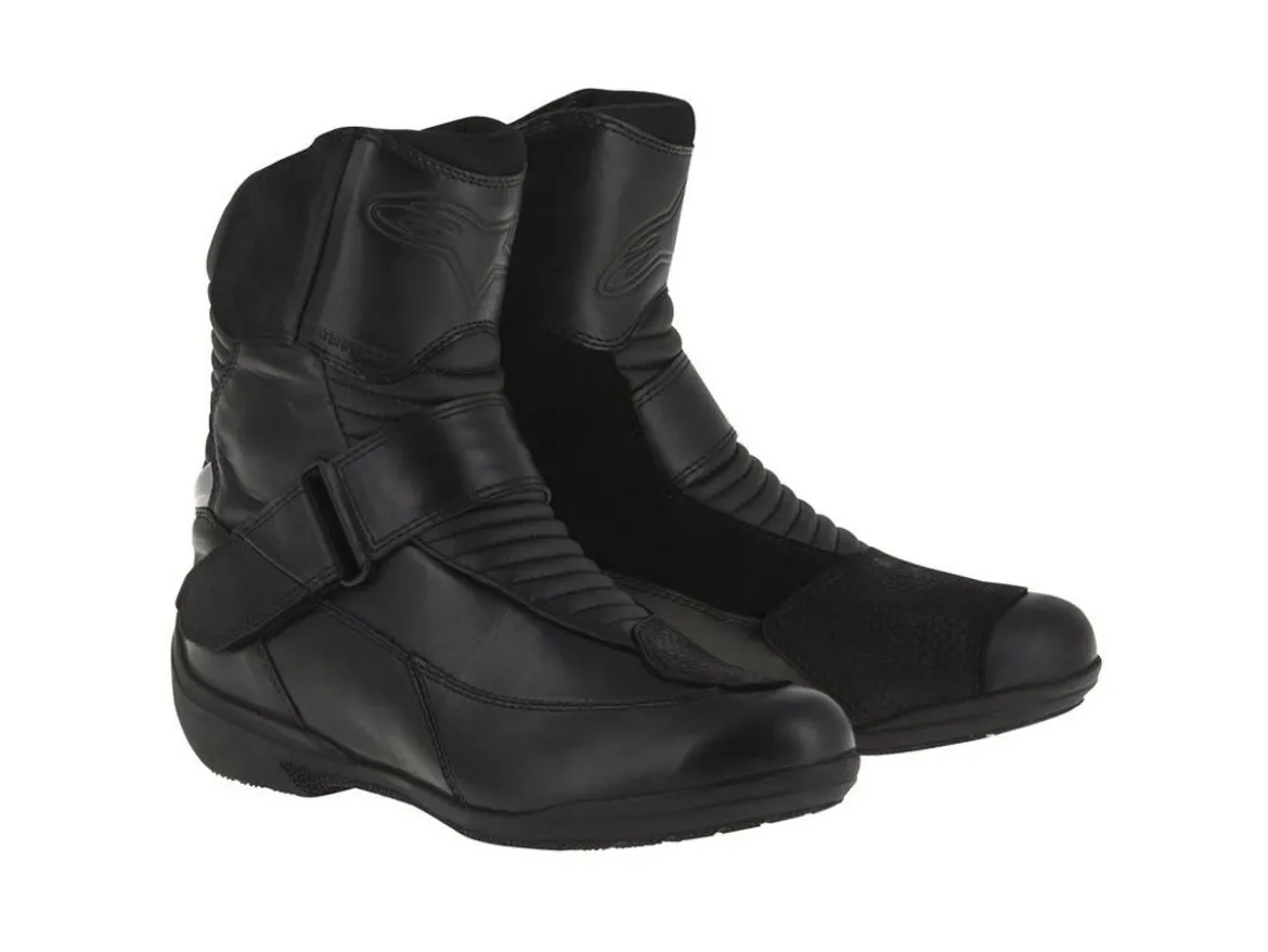 STIVALI MOTO IMPERMEABILI STELLA VALENCIA ALPINESTARS NERO DONNA