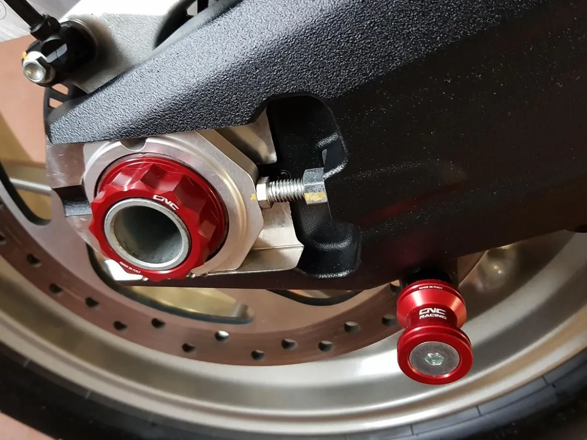 SUPPORTI CAVALLETTO M8 CNC RACING DUCATI MULTISTRADA V4 / S / RALLY 2021-2024
