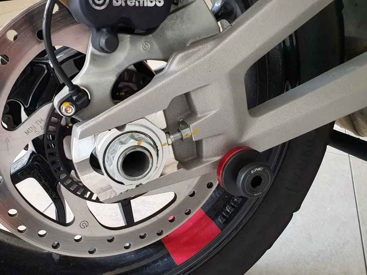 SUPPORTI CAVALLETTO M8 CNC RACING DUCATI MULTISTRADA V4 / S / RALLY 2021-2024