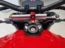 SUPPORTO AMMORTIZZATORE DI STERZO CNC RACING DUCATI PANIGALE V4 2018-2024