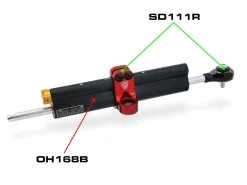 SUPPORTO AMMORTIZZATORE DI STERZO DUCATI STREETFIGHTER V4 2020-2024