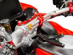SUPPORTO AMMORTIZZATORE DI STERZO DBK DUCATI MULTISTRADA V4 PIKES PEAK 22-23