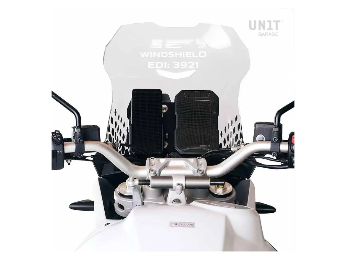 SUPPORTO GPS UNIT GARAGE DUCATI DESERT X / RALLY 2022-2024