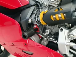 TAMPONI PROTEZIONE TELAIO CNC RACING DUCATI PANIGALE V2 2020-2023