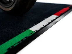 TAPPETO MOTO RETTANGOLARE ORIGINALE WRS CON BANDIERA ITALIANA