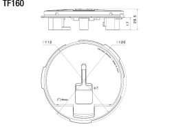 TAPPO SERBATOIO BENZINA RIZOMA YAMAHA TRACER 9 / GT 2025