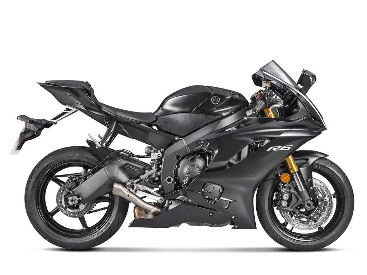 TERMINALE AKRAPOVIC MEGAPHONE TITANIO YAMAHA R6 2006-2022
