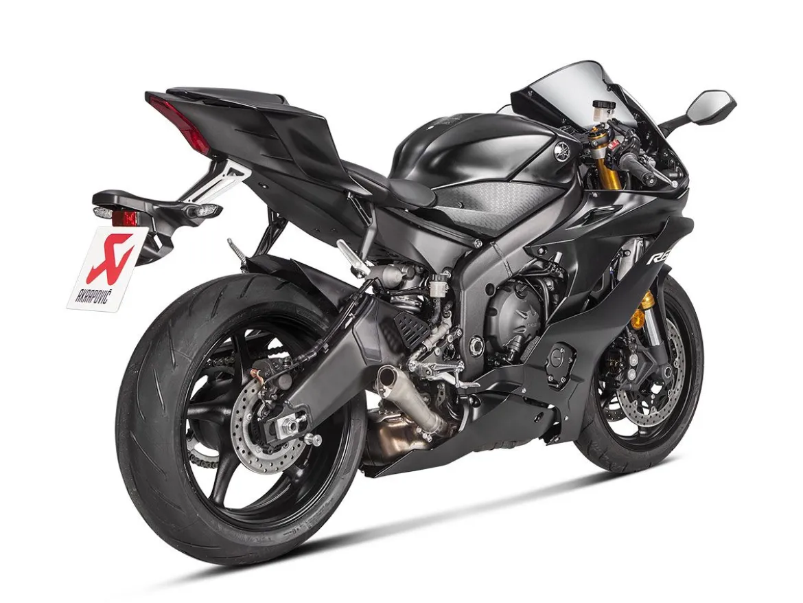 TERMINALE AKRAPOVIC MEGAPHONE TITANIO YAMAHA R6 2006-2022
