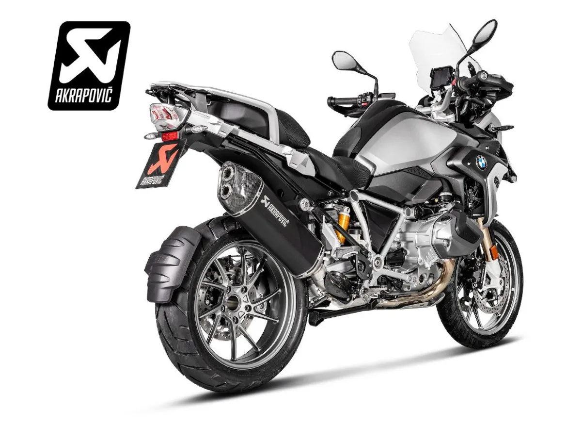 TERMINALE AKRAPOVIC TITANIO NERO BMW R 1250 GS / ADVENTURE 2019-2023