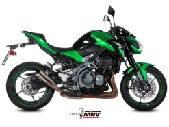 TERMINALE MIVV DOUBLE GUN TITANIO KAWASAKI Z 900 A2 2017-2025