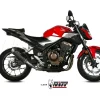 TERMINALE MIVV GPPRO INOX NERO HONDA CB 500 F 2019-2024