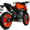 TERMINALE MIVV MK3 ACCIAIO INOX NERO KTM DUKE 890 2020-2024