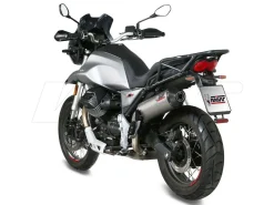 TERMINALE MIVV SPORT OVAL TITANIO MOTO GUZZI V85 TT 2019-2024