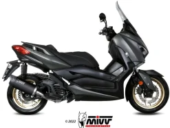 TERMINALE MOVER ACCIAIO INOX VERNICIATO NERO MIVV YAMAHA 300 TRICITY 2021-2024