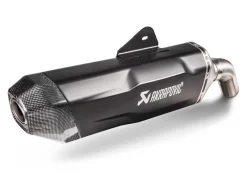 TERMINALE OMOLOGATO TITANIO NERO AKRAPOVIC BMW F 850 GS / ADV 2018-2024