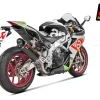 TERMINALE RACING AKRAPOVIC CARBONIO APRILIA RSV4 2017-2020
