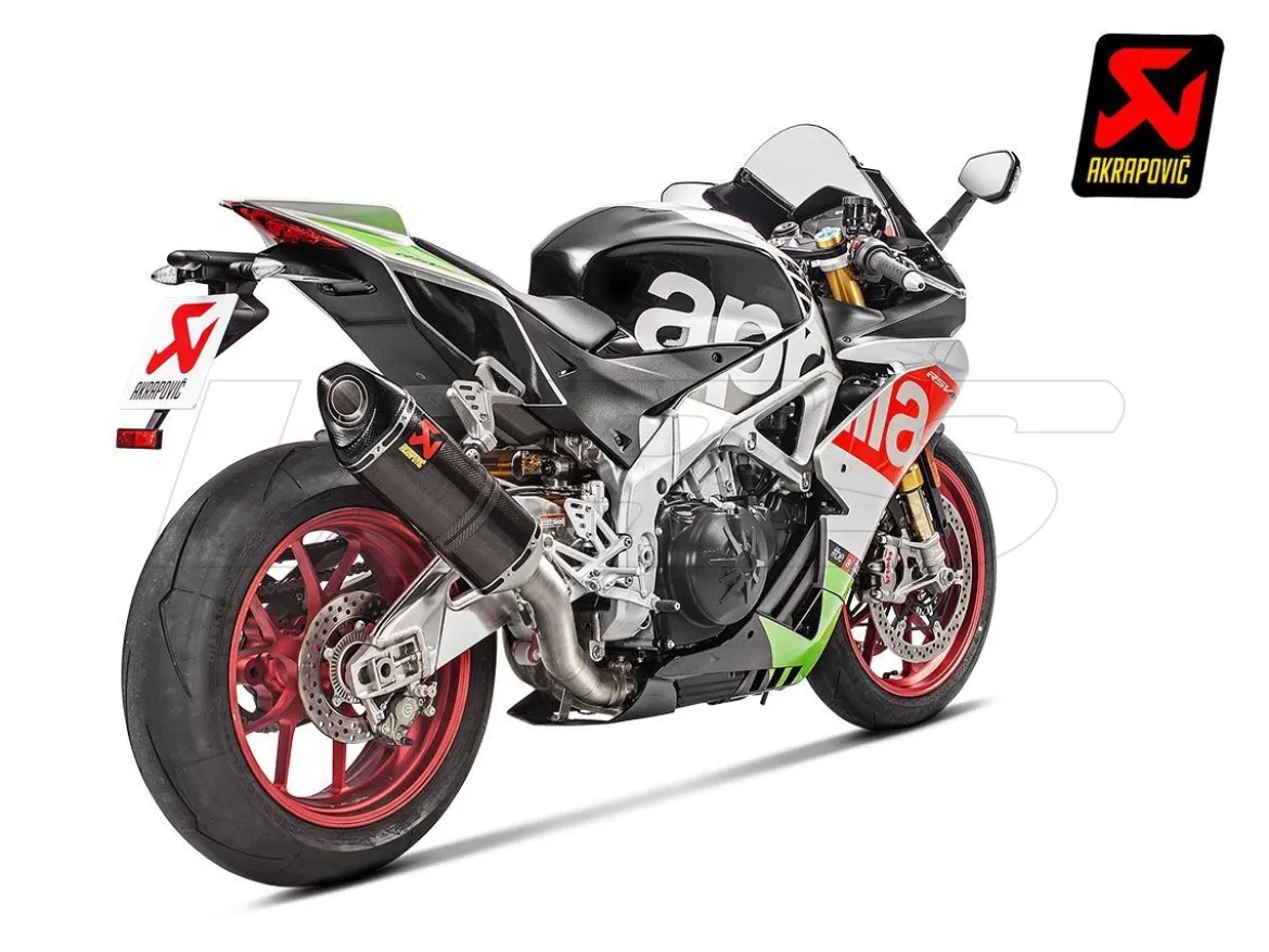 TERMINALE RACING AKRAPOVIC CARBONIO APRILIA RSV4 2017-2020