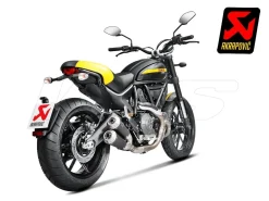 TERMINALE RACING AKRAPOVIC TITANIO DUCATI SCRAMBLER 2015-2020