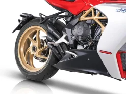 TERMINALE SCARICO DARK QD EXHAUST POWERGUN MV AGUSTA SUPERVELOCE 800 2020-2024