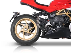 TERMINALE SCARICO DARK QD EXHAUST POWERGUN MV AGUSTA SUPERVELOCE 800 2020-2024