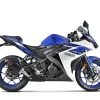 TERMINALE SCARICO FULL CARBON AKRAPOVIC YAMAHA R3 2015-2020 OMOLOGATO