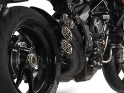 TERMINALE SCARICO QD EXHAUST POWERGUN DARK MV AGUSTA BRUTALE 800 RR 2016-2022
