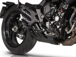 TERMINALE SCARICO QD EXHAUST POWERGUN DARK MV AGUSTA BRUTALE 800 RR 2016-2022