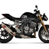 TERMINALE SCARICO TITANIO AKRAPOVIC TRIUMPH SPEED TRIPLE 1200 RS / RR 2020-2024