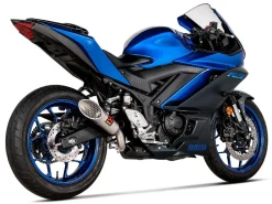 TERMINALE SCARICO TITANIO AKRAPOVIC YAMAHA R3 2022-2026