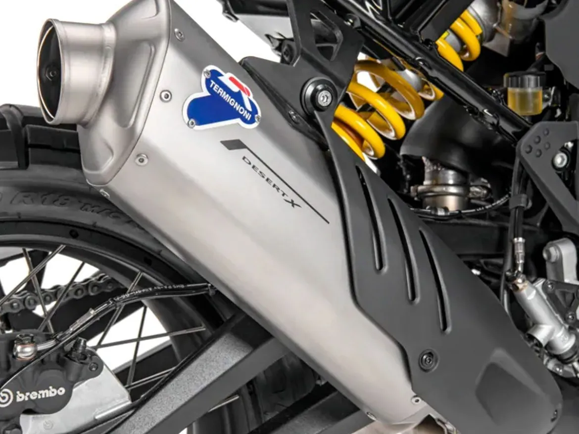 TERMINALE SCARICO TITANIO TERMIGNONI DUCATI PERFORMANCE DUCATI DESERT X 2022 NO UPMAP