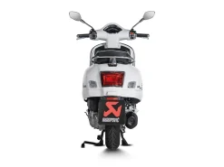TERMINALE SLIP ON ACCIAIO INOX AKRAPOVIC PIAGGIO VESPA GTS 310 / SUPER 2024-2026