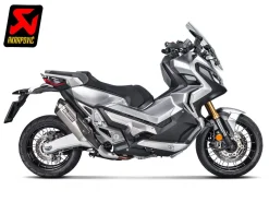 TERMINALE SLIP ON AKRAPOVIC TITANIO CARBONIO OMOLOGATO HONDA FORZA 750 2025-2026