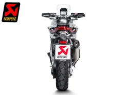 TERMINALE SLIP ON AKRAPOVIC TITANIO CARBONIO OMOLOGATO HONDA X-ADV 750 2017-2024