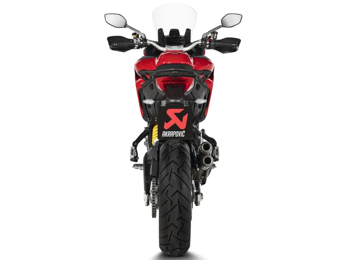 TERMINALE SLIP ON AKRAPOVIC TITANIO DUCATI MULTISTRADA 950 / S 2021-2022