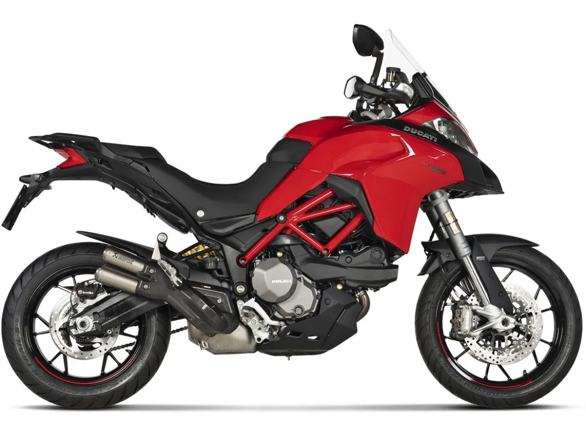 TERMINALE SLIP ON AKRAPOVIC TITANIO DUCATI MULTISTRADA 950 / S 2021-2022