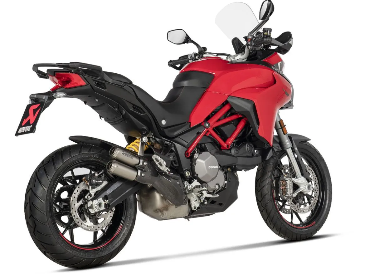 TERMINALE SLIP ON AKRAPOVIC TITANIO DUCATI MULTISTRADA 950 / S 2021-2022
