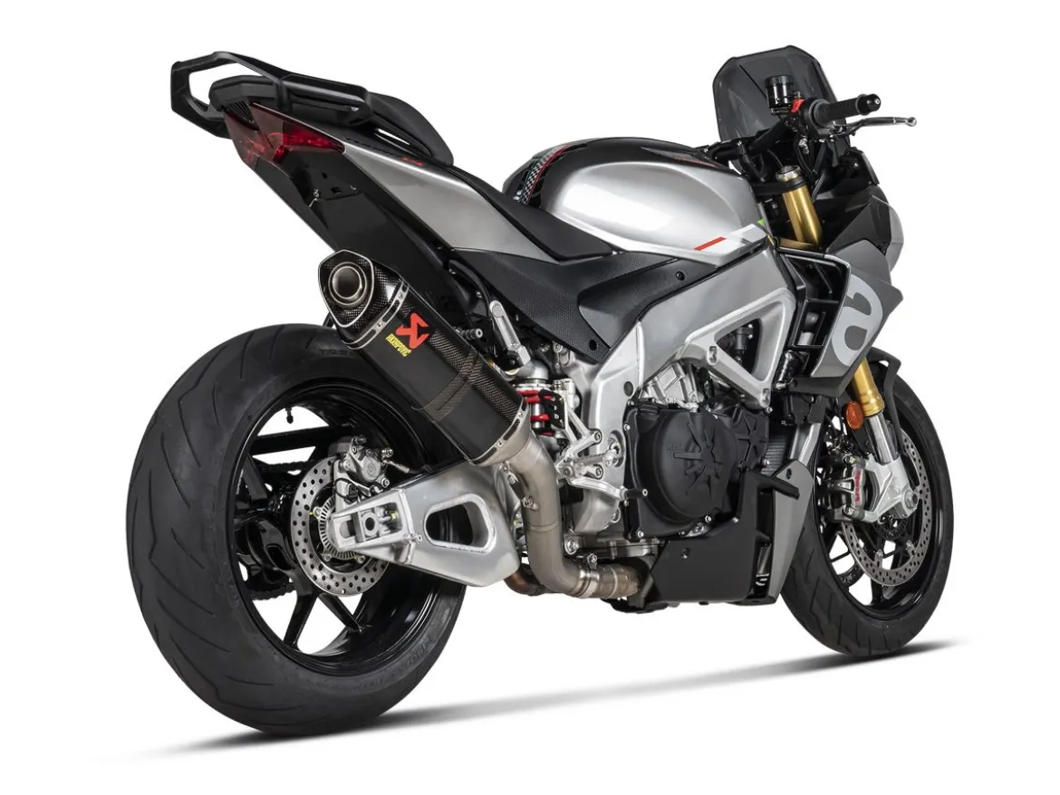TERMINALE SLIP-ON RACING CARBONIO AKRAPOVIC APRILIA TUONO V4 2021-2024
