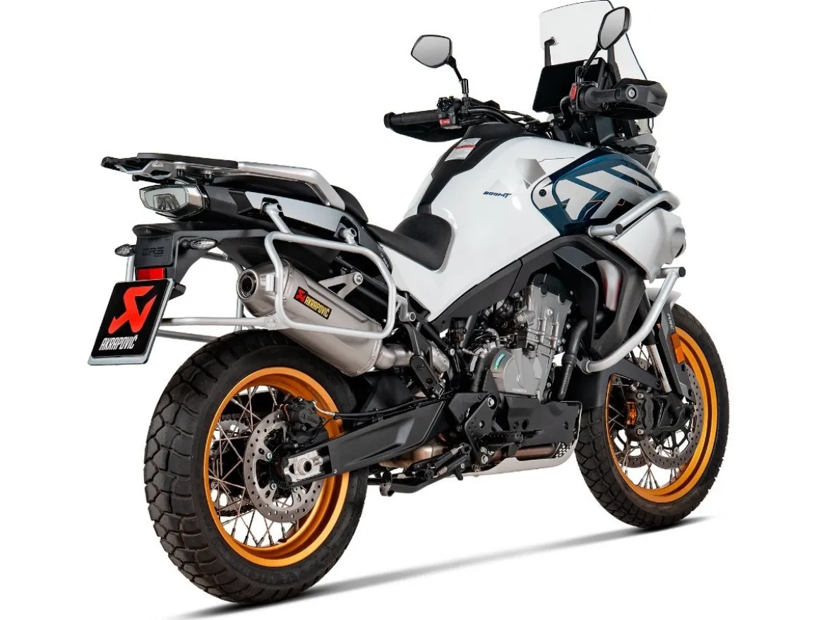TERMINALE TITANIO AKRAPOVIC CFMOTO 800 MT 2024-2026