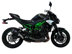 TERMINALE TITANIO NERO OMOLOGATO TERMIGNONI KAWASAKI Z900 2024-2025