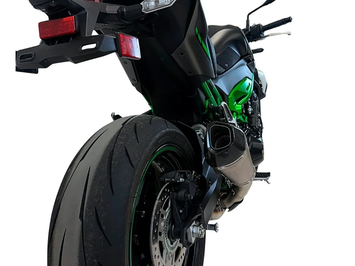 TERMINALE TITANIO OMOLOGATO TERMIGNONI KAWASAKI Z900 2024-2026