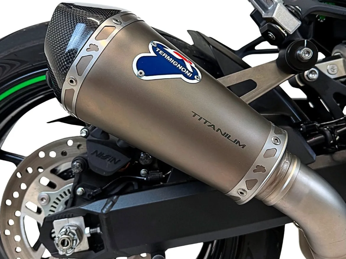 TERMINALE TITANIO OMOLOGATO TERMIGNONI KAWASAKI Z900 2024-2026
