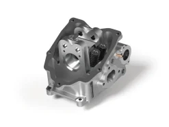 TESTA V4 HEAD 74-75,5 IN ALLUMINIO AD H2O PER MAXISCOOTER DA 200 A 300 CC MALOSSI PIAGGIO X9 AMALFI 180 4T LC