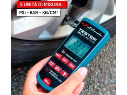 TESTER MULTIFUNZIONE BATTERIE + PRESSIONE GOMME + ALTERNATORE XP200 12V SCHUMACHER