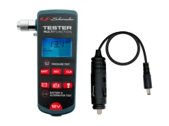 TESTER MULTIFUNZIONE BATTERIE + PRESSIONE GOMME + ALTERNATORE XP200 12V SCHUMACHER