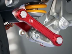 TIRANTI SOSPENSIONE POSTERIORE RIBASSATI CNC RACING DUCATI STREETFIGHTER V4 / S / SP2 2020-2024