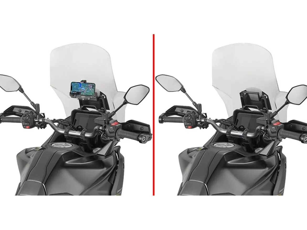 TRAVERSINO SUPPORTO CELLULARE GIVI YAMAHA TRACER 7 GT 2025-2026