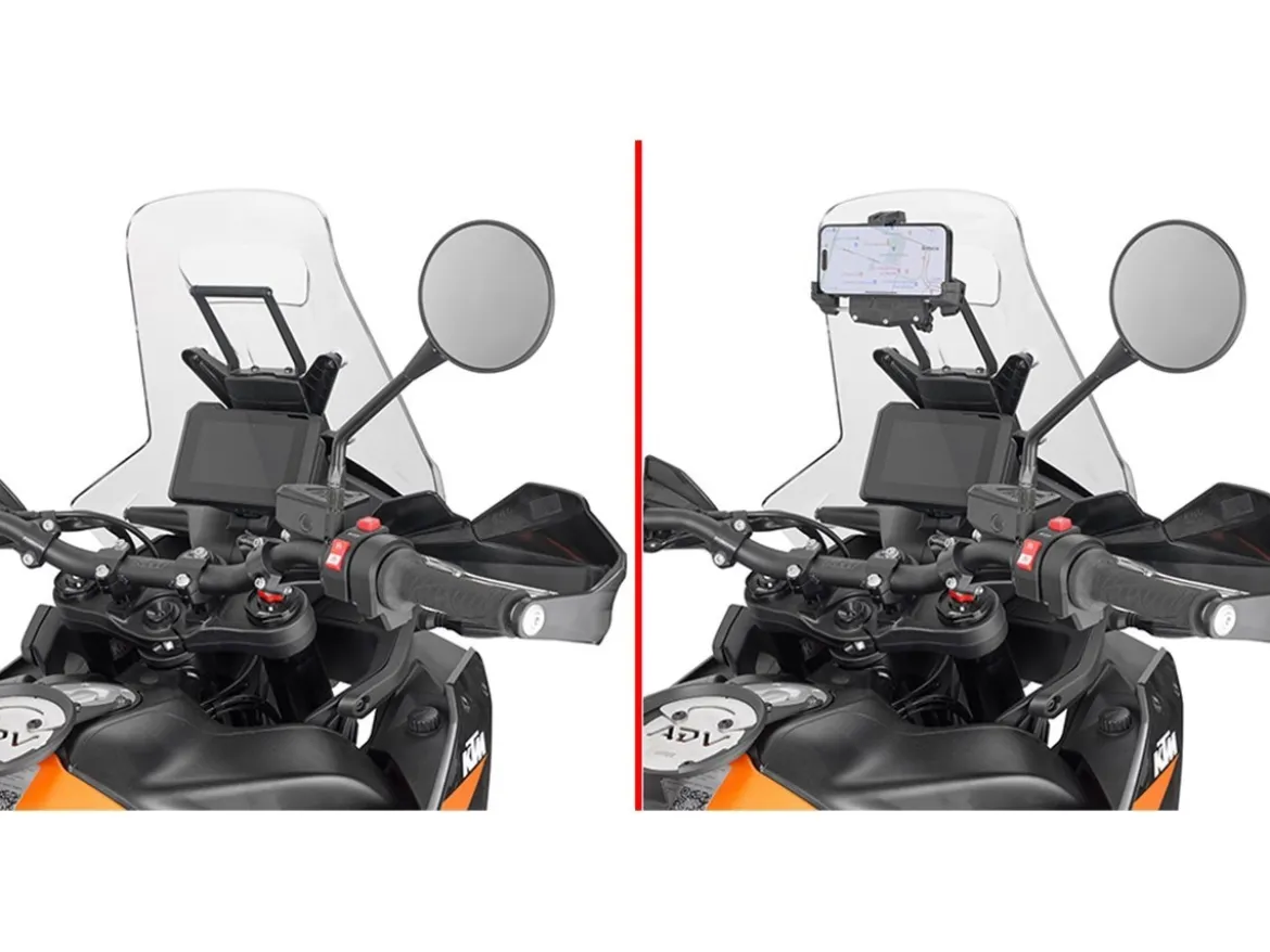 TRAVERSINO SUPPORTO CELLULARE GIVI KTM 890 ADVENTURE 2023-2025